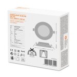 Downlight led 6w 4000k - slim round ledvance