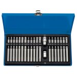 Draper tools jeu d'embout hexagonal, torx et cannel� 40 pi�ces tx - star 33322