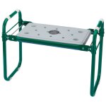 Draper tools siège / agenouilloir pliant de jardin, fer vert 64970 Draper tools siège / agenouilloir pliant de jardin, fer vert 64970