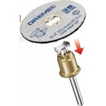 Dremel adaptateur speedclic + 2 disques  trononner 38 mm - 2615s406jc
