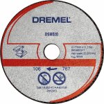 Dremel disque � tron�onner pour m�tal et plastique, pour dsm20 (dsm510) - 2615s510jb