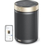Dreo chauffage d'appoint, chauffage electrique soufflant economique avec thermostat, minuterie 1 - 12h, ...