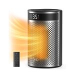 Dreo chauffage d'appoint ptc c�ramique �co�nerg�tique - 1500 w, 34 db silencieux, minuterie 12 h, 8 protection ...