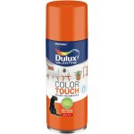 Dulux valentine - peinture a�rosol color touch - brillant mandarine 400 ml