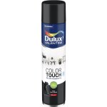 Dulux valentine - peinture a�rosol color touch - brillant noir 600 ml