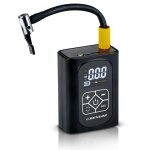 Dunlop compresseur � air digital compresseur � air portatif - gonfleur pneus voiture - electrique avec ...