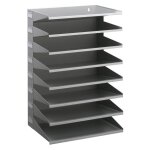 Durable 3361 - 10 bo�te � archives polyester, acier gris