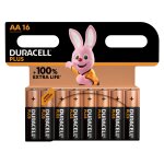 Duracell alka plus aa 16er - pack