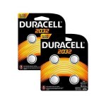 Duracell sp�ciale piles bouton lithium type 2032, lot de 8