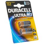 Duracell ultra 123 - pile pour appareil photo 2 x cr123a li