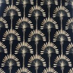 Dutch wallcoverings papier peint palm palace noir et doré Dutch wallcoverings papier peint palm palace noir et doré