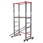 Echafaudage aluminium 3. 6 m