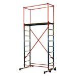 Echafaudage aluminium 4. 7 m