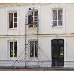 Echafaudage aluminium 6. 7 m