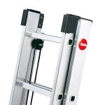 Echelle coulissante  corde 2 plans 2x16 chelons 8m70 en aluminium hailo profistep duo