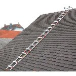 Echelle de toit aluminium cartement 39cm - 5, 85 m