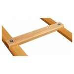 Echelle de toiture outifrance mod�le 8833030 - bois 3 m, marches plates 25 cm