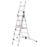 Echelle transformable 2 x 6 + 1 x 5 chelons 4, 70m profistep combi hailo