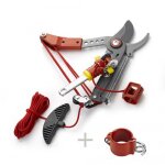 Echenilloir orientable  coupe franche, 36 mm outils wolf osvm2 guide corde (manche interchangeable) ...