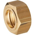 Ecrou 6 pans pour collet battu 10 f12x17 noyon & thiebault