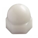 Ecrou borgne acton nylon 66 din 1587