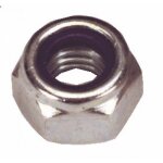 Ecrous de s�curit� hexagonaux auto frein�s - diam�tre 14 mm - 50 pi�ces viswood