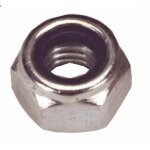 Ecrous de s�curit� hexagonaux auto frein�s - diam�tre 20 mm - 25 pi�ces viswood
