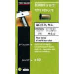 Ecrou a sertir acier tre m4 (40)