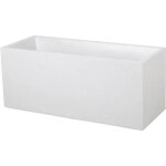Eda jardiniere graphit 100cm - contenance 97, 6l - blanc crus