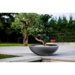 Eda pot vasque graphit �59cm - contenance 39l - gris anthracite