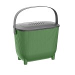 Eda - poubelle � compost 10 l vert cactus 013121 v. ct / g. a