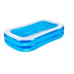 Eddy toys piscine gonflable rectangulaire avec bouchon de vidange et patch de r�paration - piscine enfant ...