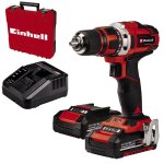 Einhell perceuse - visseuse sans fil te - cd 18 / 40 - 1 li (2x1, 5 ah) - 4513939