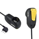 Electraline 62057 multiprise rallonge de travail 3 places 1 schuko + 2 bivalentes 10 / 16 a avec clip ...
