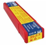 Electrode - inox 312r - soudage des aciers � soudabilit� difficile - diam�tre 3, 2 mm - l 350 mm - boite ...