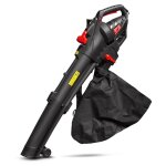 Elem garden technic aspirateur souffleur broyeur de feuilles 3000 w