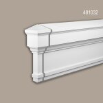 Elment d'aboutement profhome 481032 moulure de faade element dcorative elment de faade style no ...