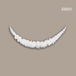 Elment dcoratif profhome 499001 moulure de faade elment de faade style no - empire blanc