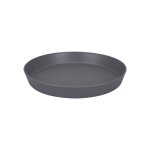Soucoupe pour pot de fleurs - elho - loft urban - anthracite - plastique - ustensiles de d�coration