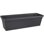 Elho balconniere green basics 60 - extrieur & balcon - l 16, 5 x w 58, 5 x h 13, 7 cm - vivre noir