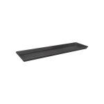 Elho soucoupe pour balconniere green basics 60 - exterieur et balcon - o 57. 8 x h 2. 4 cm - vivre noir ...