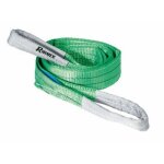 Elingue plate 2 tonnes x 5m verte Elingue plate 2 tonnes x 5m verte