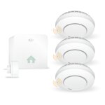 Elro connects sf500s kit dtecteur de fume - kit complet k2 connector + 3x kit dtecteur de fume sans ...