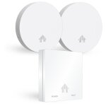 Elro ff4610 kit anti - incendie design - 2x dtecteur de fume ultra - plat & dtecteur de monoxyde de ...