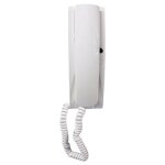 Elvox interphone mural universel �lectronique � 5 fils blanc 887u