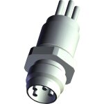 Embase m8 te connectivity t4070014041 - 001 embase mâle nbr de pôles: 4 1 pc(s) Embase m8 te connectivity t4070014041 - 001 embase mâle nbr de pôles: 4 1 pc(s)