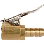 Embout agrafe cote valve pour pistolet gonfleur queue 8 mm