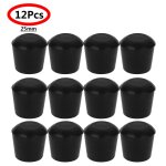 Embouts de pieds de chaise en caoutchouc, 12 pices, couvre - pieds de meubles, protection de sol pour ...