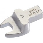 Embout rectangulaire � fourche d�port�e 14x18 mm - ouverture 17 mm sam outillage