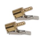 Embouts cote valve, raccord de gonflage pour pistolet - lot de 2